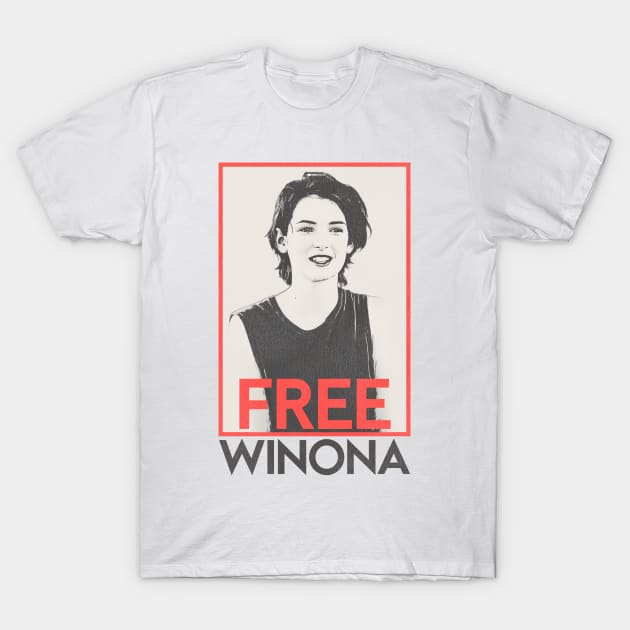 Free winona t shirt discount